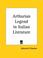 Cover of: Arthurian Legend in Italian Literature
