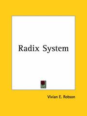 Cover of: Radix System