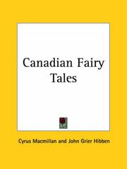 Cover of: Canadian Fairy Tales