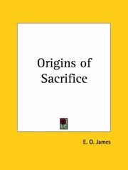 Cover of: Origins of Sacrifice