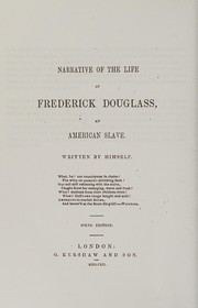 Cover of: Narrative of the Life of Frederick Douglass, an American Slave by Frederick Douglass
