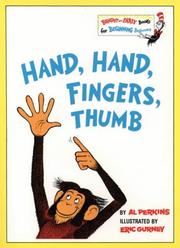 Cover of: Hand, hand, fingers, thumb