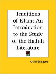 Cover of: Traditions of Islam by Alfred Guillaume
