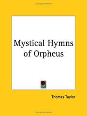 Cover of: Mystical Hymns of Orpheus