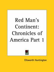 Cover of: Red Man's Continent