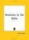 Cover of: Business in the Bible