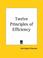 Cover of: Twelve Principles of Efficiency
