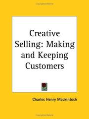 Cover of: Creative Selling by Charles Henry MacKintosh