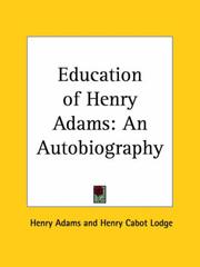 Cover of: Education of Henry Adams by Henry Adams