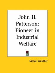 Cover of: John H. Patterson by Samuel Crowther - undifferentiated