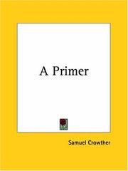 Cover of: A Primer