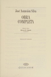 Cover of: Obra Completa