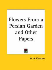 Cover of: Flowers From a Persian Garden and Other Papers