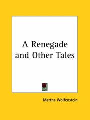 Cover of: A Renegade and Other Tales