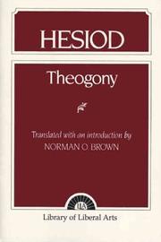 Cover of: Hesiod by Norman O. Brown, Norman O. Brown