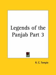 Cover of: Legends of the Panjab, Part 3 by Richard Carnac Temple