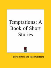 Cover of: Temptations by David Pinski