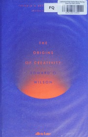 Cover of: Origins of Creativity by Edward Osborne Wilson