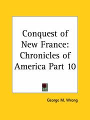 Cover of: Conquest of New France