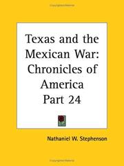 Cover of: Texas and the Mexican War