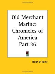 Cover of: Old Merchant Marine by Ralph Delahaye Paine