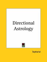 Cover of: Directional Astrology by Sepharial, Sepharial