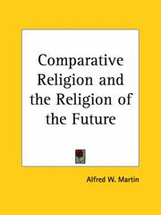 Cover of: Comparative Religion and the Religion of the Future