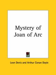 Cover of: Mystery of Joan of Arc by Léon Denis