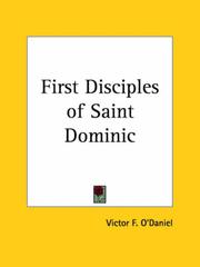 Cover of: First Disciples of Saint Dominic