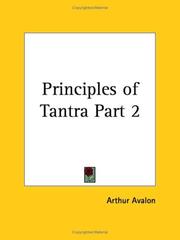 Cover of: Principles of Tantra, Part 2