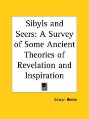 Cover of: Sibyls and Seers by Edwyn Robert Bevan