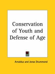 Cover of: Conservation of Youth and Defense of Age by Arnaldus