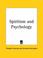 Cover of: Spiritism and Psychology