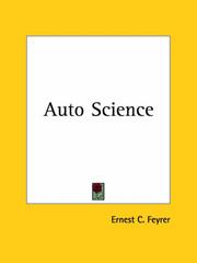 Cover of: Auto Science | Ernest C. Feyrer
