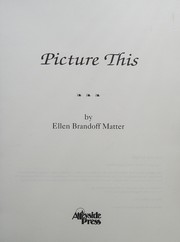Cover of: Picture This by Ellen Brandoff Matter