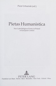 Pietas Humanistica by Piotr Urbanski