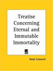 Cover of: Treatise Concerning Eternal and Immutable Immortality