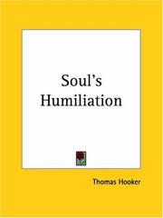 Cover of: Soul's Humiliation