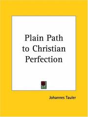 Cover of: Plain Path to Christian Perfection