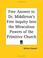 Cover of: Free Answer to Dr. Middleton's Free Inquiry Into the Miraculous Powers of the Primitive Church