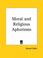 Cover of: Moral and Religious Aphorisms