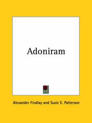 Cover of: Adoniram