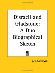 Disraeli and Gladstone by David Churchill Somervell