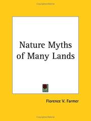 Cover of: Nature Myths of Many Lands | Florence V. Farmer