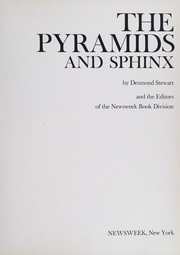 Cover of: The Pyramids and Sphinx (Wonders of man) by Desmond Stewart