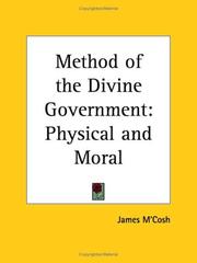 Cover of: Method of the Divine Government | James M