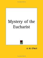Cover of: Mystery of the Eucharist