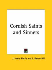 Cover of: Cornish Saints and Sinners by J. Henry Harris, J. Henry Harris