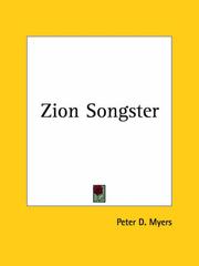 The Zion songster by Peter D. Myers