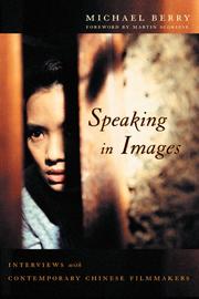 Cover of: Speaking in Images by Michael Berry
